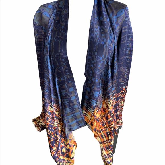 Twelfth Street by Cynthia Vincent Silk Bolero Blazer - Picture 6 of 11